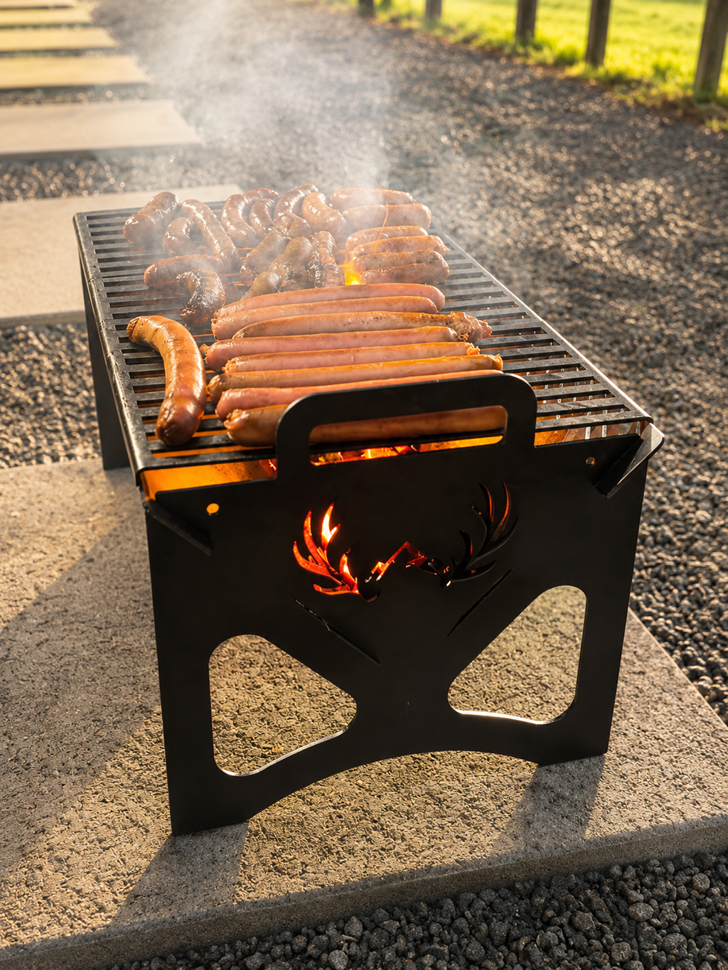 Ridgy Didge Flat Pack BBQ | Australian Made Portable Fire Pit Grill