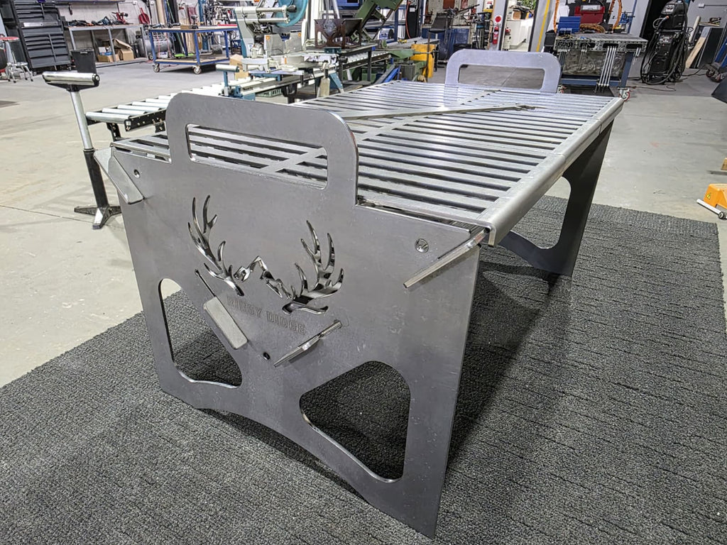 Ridgy Didge Flat Pack BBQ | Australian Made Portable Fire Pit Grill