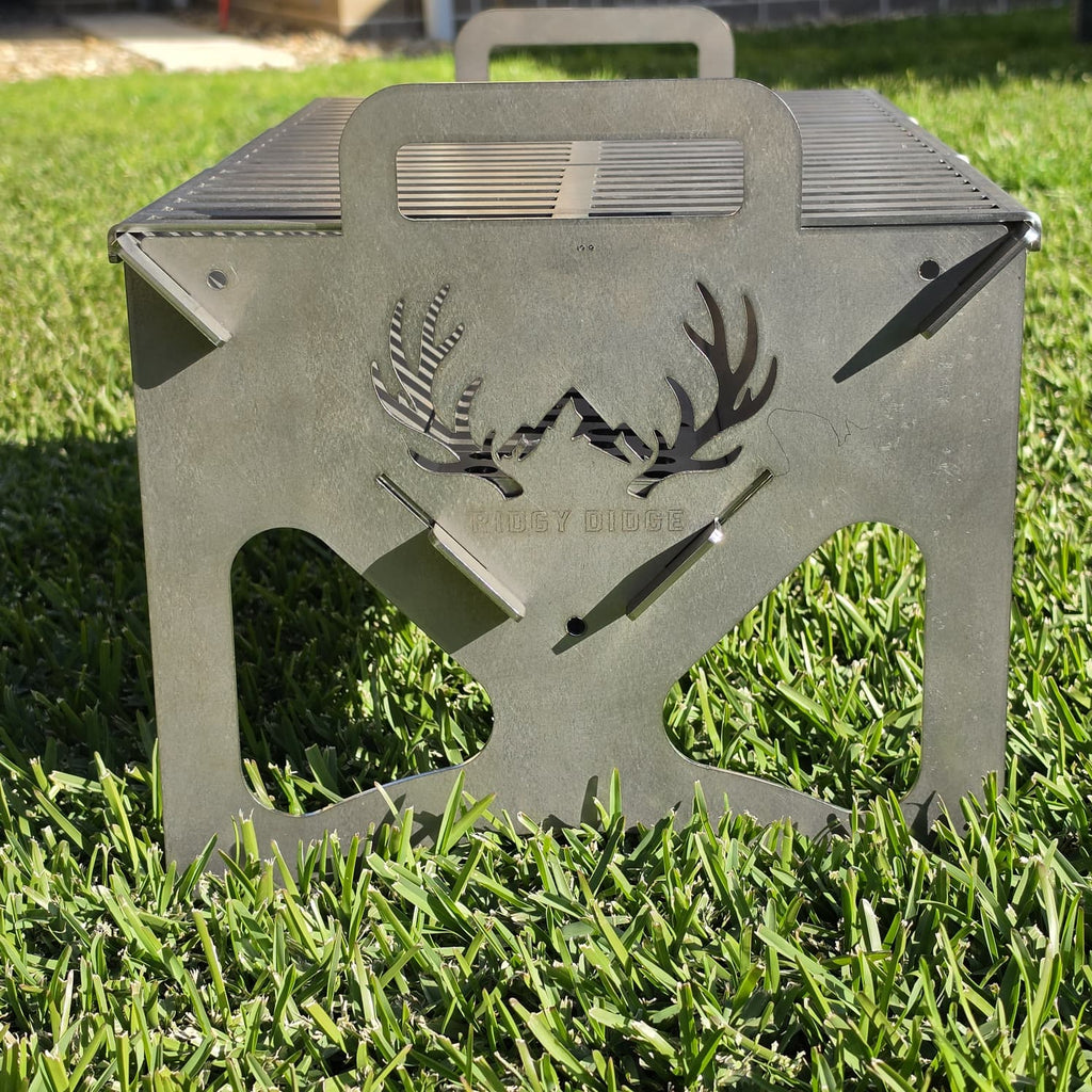 Ridgy Didge Flat Pack BBQ | Australian Made Portable Fire Pit Grill